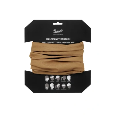 Abbildung von Brandit Multifunktionstuch Schlauchschal, Größe: One Size, Camel