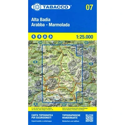 Abbildung von 07 Alta Badia Arabba Marmolada: 1:25000 (Carte topografiche per escursionisti, Band 7)