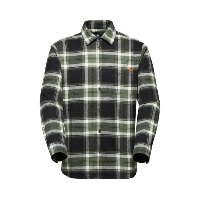 Abbildung von Mammut Trovat Longsleeve Hemd, Herren, Größe: XXL, Black marsh