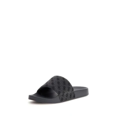 Abbildung von Guess Tokyo Pantolette flach, Herren, Größe: 45, Coal black Schuhe