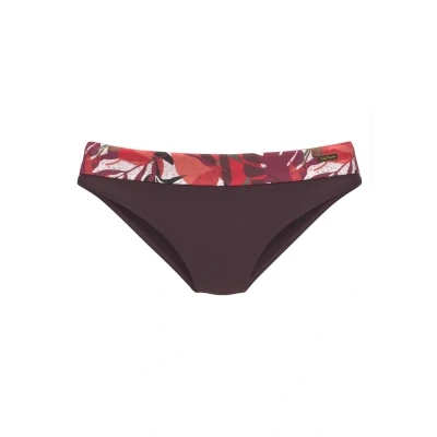 Abbildung von Lascana Bikinihose, Damen, Größe: 42, Rot bedruckt