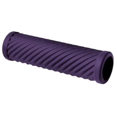 Abbildung von PINOFIT Faszienrolle Wave extralange Massagerolle f?r Faszien inkl. ?bungsposter und Online Trainingsvideos zur Selbstmassage Behandlung des Bindegewebes Verschiedene Trendfarben (Purple)