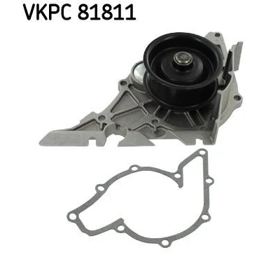 Abbildung von SKF VKPC 81811 Wasserpumpe mit Dichtungen Kunststoff für Keilrippenriementrieb AUDI: A4 B5 Avant, Saloon, A6 C5 Avant