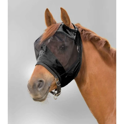 Abbildung von Waldhausen PREMIUM Fliegenmaske ohne Ohrenschutz Full Schwarz