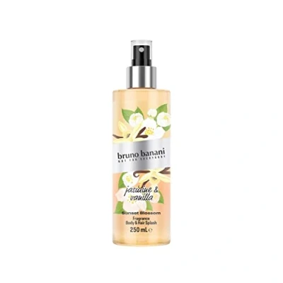 Abbildung von bruno banani Sunset Blossom Body Splash, lebhaft sommerliches Körperspray für Damen, 250ml