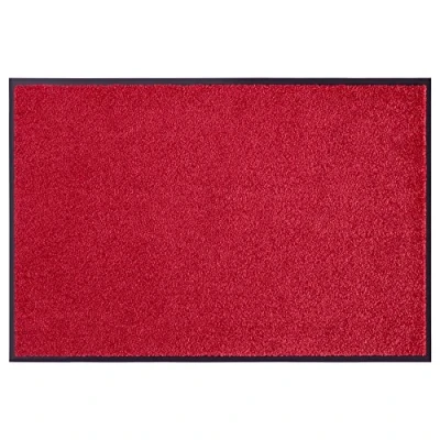 Abbildung von Hanse Home Fußmatte (S XXL) 40x60cm 12 Farben Fussmatte Outdoor Schmutzfangmatte Türmatte Waschbar &amp; Wetterfest rutschfest für Eingangsbereich Außenbereich Bordeaux