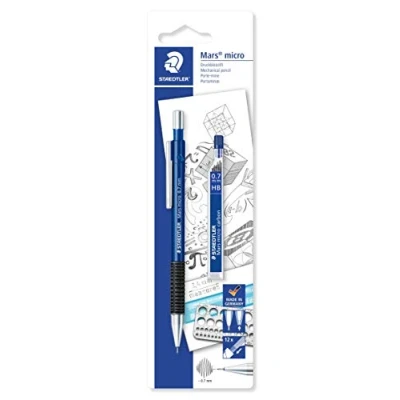 Abbildung von STAEDTLER 7757BK25DA Druckbleistift + Minen 0,7 Blister