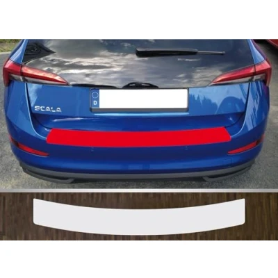 Abbildung von is tuning kompatibel mit Skoda Scala ab 2019 Lackschutzfolie Ladekantenschutz transparent