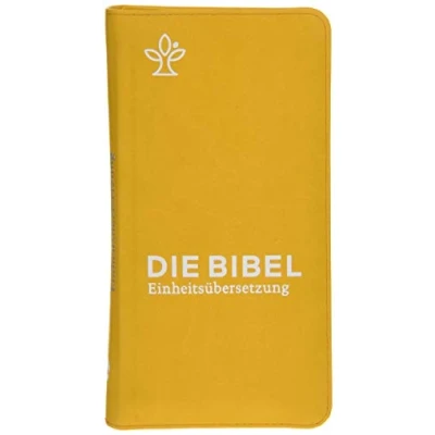 Abbildung von Die Bibel. Taschenausgabe curry mit Reißverschluss: Gesamtausgabe. Einheitsübersetzung