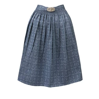 Abbildung von Stockerpoint Sc 300 Damen Midi Dirndlschürze, Blau, 34 38