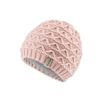 Abbildung von Sterntaler Strickmütze mit Regenbogen Muster Mädchen Beanie einfarbig, gefüttert weichem Baumwollfleece Baby Wintermütze Strickmuster zartrosa, 39