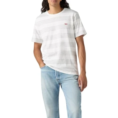 Abbildung von Levi&#039;s Original TEE Tshirt print, Herren, Größe: XS, Bright white