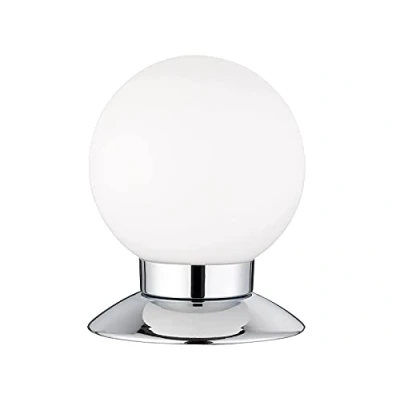 Abbildung von TRIO Leuchten LED Tischleuchte »Princess«, 1 flammig, Leuchtmittel Board fest integriert, Nachttischlampe, Glaschirm Kugelform, Touch Dimmer, warmweiß 3000 K