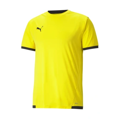 Abbildung von puma Herren Teamliga Jersey Shirt, Cyber Yellow Black, XXL EU