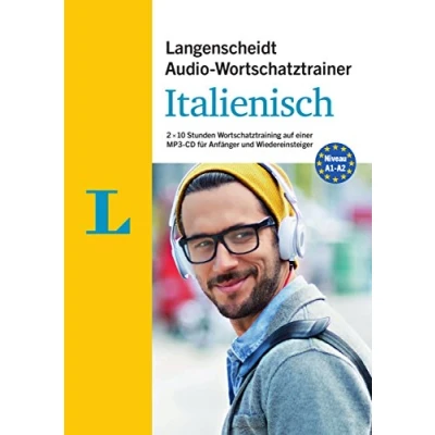 Abbildung von Langenscheidt Audio Wortschatztrainer Italienisch für Anfänger und Wiedereinsteiger: 2 x 10 Stunden Wortschatztraining auf einer MP3 CD ... Anfänger)