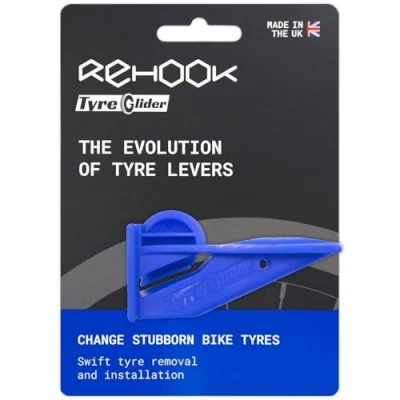 Abbildung von Rehook Tyre Glider (Reifengleiter) EIN Starkes, tragbares Fahrradreifenersatz und Fahrradreifenentferner Werkzeug Keine Reifenheber oder Reifenwechsellöffel mehr, Fahrradschlauch zu reparieren