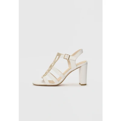 Abbildung von Marco Tozzi High Heel Sandalette, Damen, Größe: 41, White comb Schuhe