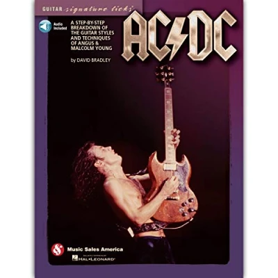 Abbildung von AC/DC Guitar Signature Licks: Lehrmaterial, CD für Gitarre: A Step by Breakdown of the Styles and Techniques Angus &amp; Malcolm Young