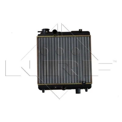 Abbildung von NRF 58659 Kühler, Motorkühlung Aluminium 360 310 34 Kühlrippen mechanisch gefügt FIAT: Panda I Hatchback