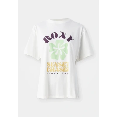 Abbildung von Roxy Hangloose Poster Tshirt print, Damen, Größe: XXS, Egret