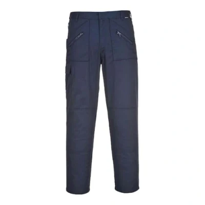 Abbildung von PORTWEST Navy S887 Arbeitshose mit Knietaschen Beinlänge 31 (Standardlänge) Marineblau