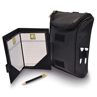 Abbildung von Longridge Accessoire Golftasche mit Scorecard, Schwarz,