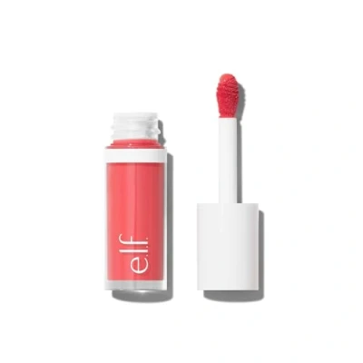 Abbildung von e.l.f. Camo Liquid Blush, Langanhaltendes Flüssiges Rouge Für Hochpigmentierte Farbe, Sorgt Ein Weiches, Taufrisches Finish, Vegan &amp; Tierversuchsfrei, Coral Crush
