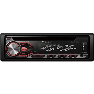 Abbildung von Pioneer DEH 4800FD High Power Autoradio mit RDS Tuner, USB und AUX In unterstützt iPod/iPhone direkte Steuerung