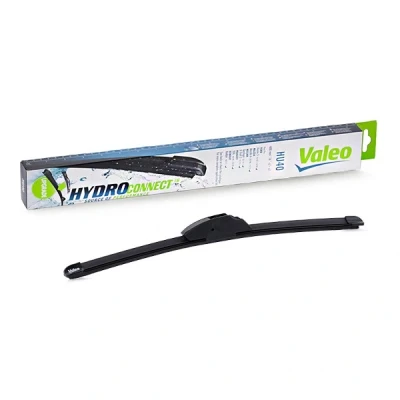Abbildung von Scheibenwischer Valeo Hydroconnect 578571 400mm vorne Rahmenlos Hakenbefestigung HYUNDAI: Tucson, TOYOTA: Prius II Liftback, SUBARU: JUSTY 4