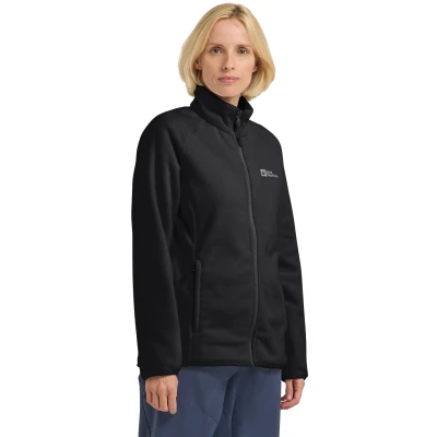 Abbildung von Jack Wolfskin Moonrise Fleecejacke, Damen, Größe: XXL, Black