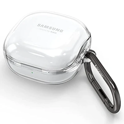 Abbildung von Spigen Ultra Hybrid Hülle Kompatibel mit Samsung Galaxy Buds 2 Pro Live Transparent