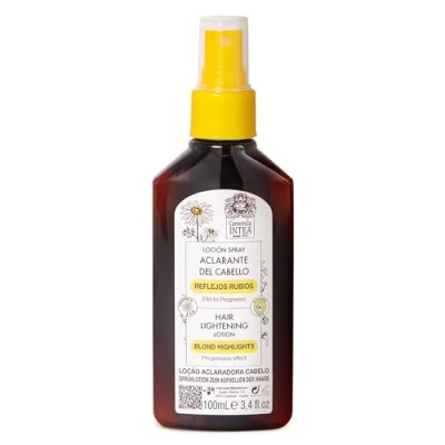 Abbildung von Camomila Intea Lotion zum Aufhellen von blondem Haar Alkoholfrei Bio Kamillenextrakt 100 ML