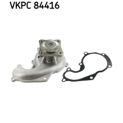 Abbildung von SKF VKPC 84416 Wasserpumpe mit Dichtungen Kunststoff für Keilrippenriementrieb FORD: Galaxy Mk2 MPV, Focus Mk1 Hatchback, Estate