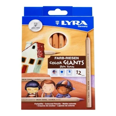 Abbildung von Lyra 3931124 Farb Riese Skin Tones, 12er Kartonetui