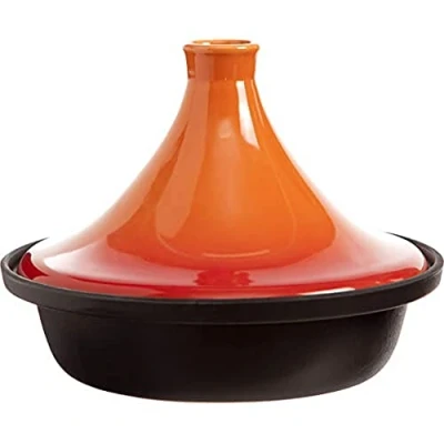 Abbildung von Cosy &amp; Trendy 6356984 Tajine Induktion, Gusseisen, Schwarz, D 25 CM