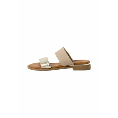 Abbildung von Tamaris Damen Klassische Ballerinas, Frauen Flats,Comfort Lining,TOUCHit Fußbett,Slip ons,klassisch elegant,Ballerinen,Taupe Comb,39 EU