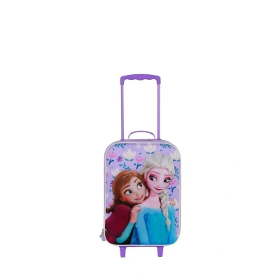 Abbildung von Karactermania Disney SOFT 3D Trolley für Kinder, Größe: One Size, Frozen lilac