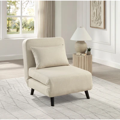 Abbildung von ATLANTIC home collection Sessel »Robby« inkl. Bettfunktion, mehrfach verstellbar, Strukturbezug