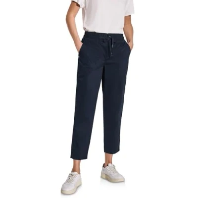 Abbildung von STREET ONE Damen A378683 Hose im Cargo Look, deep Blue, 44W x 28L