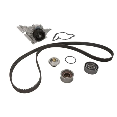 Abbildung von INA 530 0161 30 Wasserpumpe + Zahnriemensatz mit Thermostat AUDI: A4 B5 Avant, Saloon, A6 C4 Avant