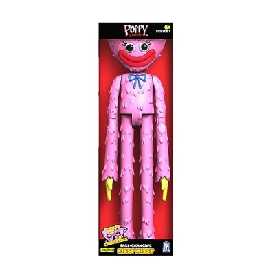 Abbildung von Bizak Poppy Playtime Kissy Missy Bewegliche Actionfigur, 30 cm, mit doppelseitigem Spiel wie im Videospiel, (64230015)