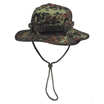 Abbildung von MFH Buschhut US mit Kinnband GI Boonie Rip Stop, XL, Flecktarn