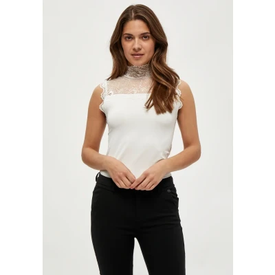Abbildung von Minus Mivanessa HIGH NECK Top, Damen, Größe: XXL, Broken white