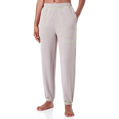 Abbildung von Calvin Klein Underwear Jogger Nachtwäsche Hose, Damen, Größe: Medium, Beige