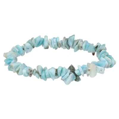 Abbildung von Lebensquelle Plus Larimar Splitterarmband Hochwertiges Edelstein Armband