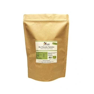 Abbildung von my mosaik Bio Chlorella 1000g Presslinge, Rohkostqualität, aus kontrolliert biologischem Anbau, naturbelassen