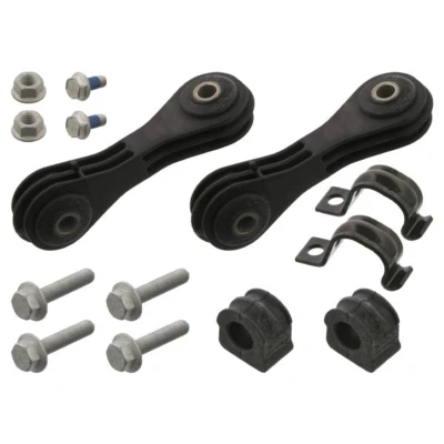 Abbildung von FEBI BILSTEIN 36757 Reparatursatz, Stabilisatorlager Vorderachse mit Koppelstange VOLKSWAGEN: Bora Saloon, SEAT: Leon I Hatchback