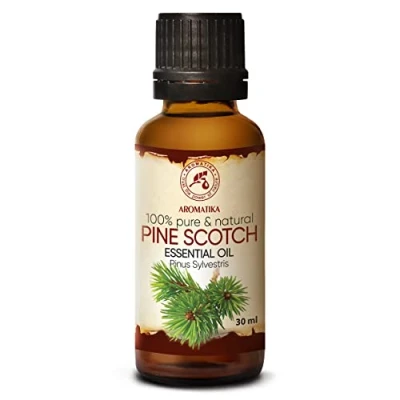 Abbildung von Kiefernnadelöl Ätherisch Weihnachtsbaumduft Pine Scotch 30ml Pinus Sylvestris Austria Natürliches Frischer Nadelduft Kieferöl für Wellness Aromatherapie Aroma Diffuser &amp; Lampe