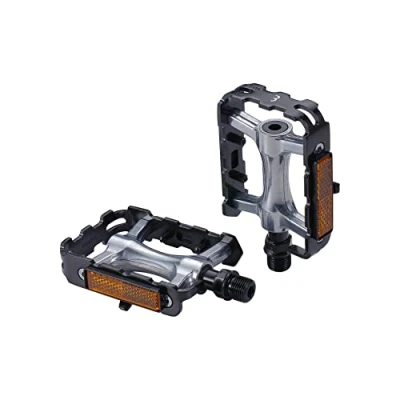 Abbildung von BBB Cycling Classic Flat Bike Pedale 9/16&quot; Aluminium CrMo Langlebige Lager Anti Rutsch für Urban Bikes ClassicRide 2.0 BPD 17B
