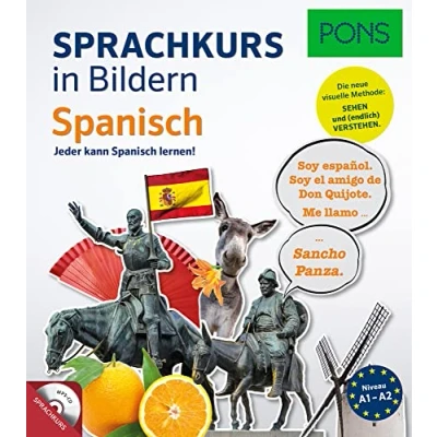 Abbildung von PONS Sprachkurs in Bildern Spanisch: Jeder kann Spanisch lernen Mit dem visuellen Prinzip: lernen! MP3 CD